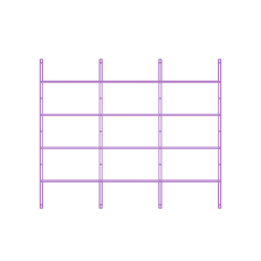 Fixtures Shelves Shelving Outline Icon Svg Set, Free Vectors File